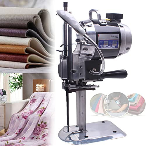 Taglierina Per Forbici Elettriche Tagliatrice Di Stoffa Elettrica Verticale Professionale Coltello Diritto Verticale 1100w Forbici Elettriche, Per Abbigliamento in Tessuto Carta in Pelle,10-inches