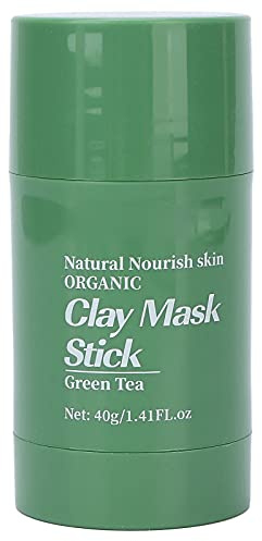 Máscara De Té Verde, Barra De Té Verde, Máscara Facial De Limpieza Profunda De Poros, Barra De Máscara Facial De Arcilla Hidratante De Té Verde, Barra De 40 G
