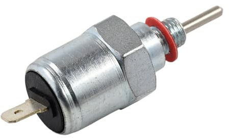Molloparts Solénoïdes d'arrêt de carburant M120522 M117548 compatible avec moteur Kawasaki FC420V FC540V Compatible avec tracteur John Deere 170 175 180 185 240 245 260 265 285 320 325 335 344 5 GT24.