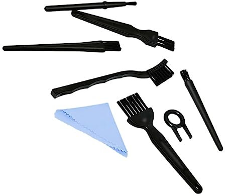 WATIIFUFU 1ensemble Kit De Nettoyage Anti- pour Clavier Brosse De Nettoyage Et Outil De Retrait Keycaps pour Électroniques Et Modèles