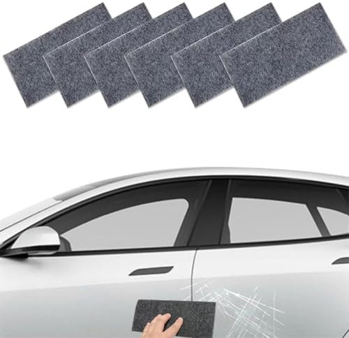 KOLZEMV Nano Sparkle Tuch, 6 Stück, Auto Kratzer Reparatur, Lackpflege