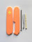 Replacement Covers For Victorinox Scales Plus 91mm Plastic Handles With Toothpick Tweezers And Ballpoint Pen Glow In The Dark (Orange)