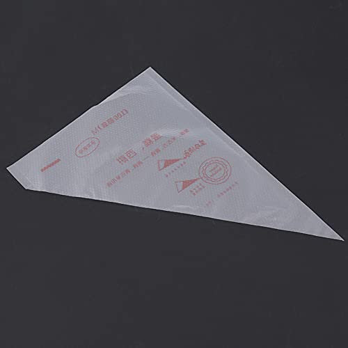 KIMISS Sacchetti per Tubazioni per Glassa di Plastica da 100 Pezzi per Decorazione per Torte - Non Tossico, Facile da Usare, Ideale per Pasticceria, Biscotti e Cupcakes (L xl xxl)