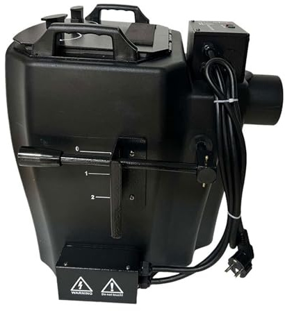 Machine à brouillard de glace carbonique, machine à fumée basse avec buse de tube, machine à fumée de brumisateur de scène professionnelle pour scène d'événements de fête de mariage(3500W)