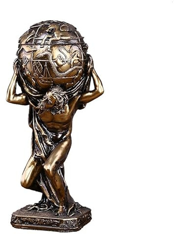 Scultura europea retrò busto - Figura classica armatura in resina, statua decorativa vintage per libreria, bar, ristorante, ornamento artistico militare, idea regalo unica