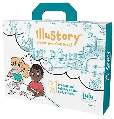 Lulu Jr. Illustory Book Making Kit, Multicolor