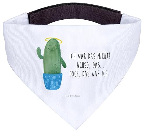 Mr. & Mrs. Panda Hundehalstuch L Kaktus Heilig - Geschenk, Bandana, Heiligenschein, Bruder, Eltern, Lustig, Familie, Freundin, Halstuch Hund, Für Hunde, Hundeschal, Kakteen