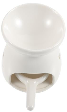 DECHOUS 1satz Keramischer Aromadiffusor Und Teelichthalter Für Ätherische Öle Elegantes Duftlicht Für Schlafzimmer Wohnzimmer Yoga- Vielseitig Einsetzbar Als Vase Oder