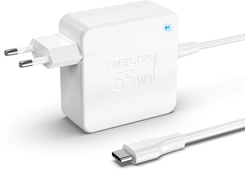 65W Laptop Ladekabel USB C Netzteil Ladegerät für Lenovo Thinkpad Yoga, Dell Latitude, HP Spectre, Asus ZenBook Chromebook, Huawei Matebook, Acer Switf 20V 3,25A Typ C Universal Charger