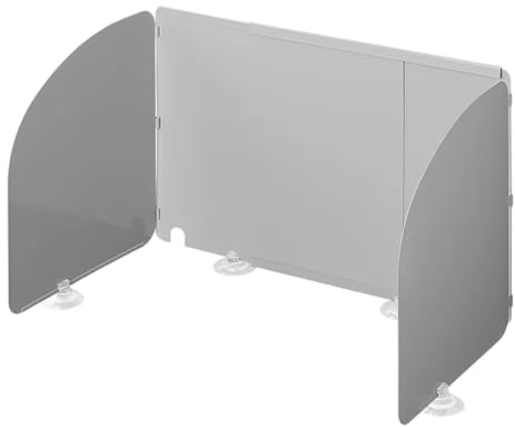 ProPlus Pare-vent de cuisine 32/62 x 28,5 x 25 cm – Pour réchaud camping et barbecue – Sac de transport inclus – Argent | 32/62 x 28,5 x 25 cm – 3 panneaux articulés en U – Compatible réchaud à gaz, barbecue portable et poêle