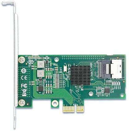 Tarjeta controladora RAID SATA PCIe 4 puertos 6Gb/s, Marvell 88SE9230, soporte RAID 0/1