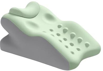 Jlobnyiun Almohada En Forma De Cuña para Cama - Almohada Ergonómica De Dormir Cuña,Cojín de Espuma Viscoelástica con Funda Lavable para Dormir de Lado, Recostarse y Sentarse
