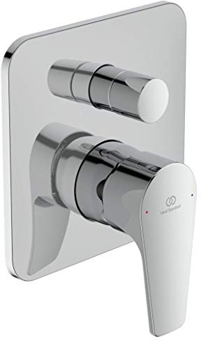 Ideal Standard - Cerafine D, Miscelatore monocomando ad incasso per vasca o doccia, Completo, Cromato