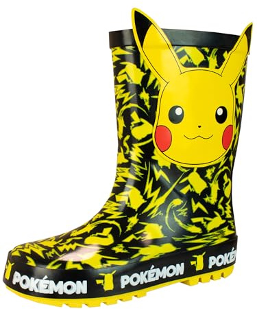 Pokémon Stivali di Gomma per Ragazzi Pikachu