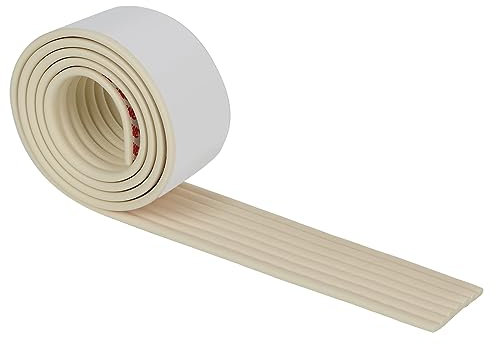 Kantenschutz Selbstklebend,2M Weichem Baby Kantenschutz Schaumstoff Eckenschutz Kantenschutz Wand Kantenschutz Stoßschutz für Möbel,Kindersicherheit Anti-Kollisions Schutzstreifen (Weiß, 2M)
