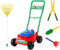 AAMEN Garden Toys Mower Set With Fork, Rake, Shears & Trowel, Indoor/Outdoor Toys Gardener Tools Set, Toy Lawnmower, Digger Toys Gardening Tools, Toddler Toys Gardening tools, (Garden Mower Set)