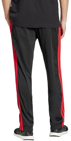 adidas Men's 3 STRIIPES Tricot Open Hem Trackpants, Collegiate Green, 3XL