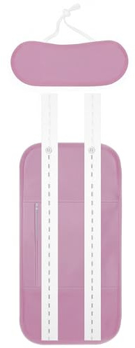 Bio Rizinusöl Pack Wrap - Wiederverwendbares Rizinusöl Kompresse Wrap Kit mit verstellbaren elastischen Schultergurten - Bio Flanell Rizinusöl Packs - Wasserdicht & Öldicht