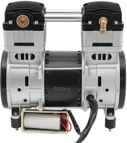 1500 W 230 V - Tête de pompe pour compresseur d'air silencieux - Moteur à compresseur d'air comprimé avec fil à condensateur