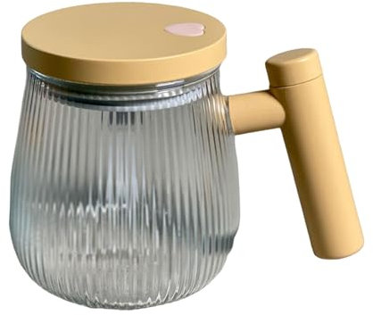 Riiichflowshop Electric Mixings Cup Stirring Coffee Cup Portables Automatic Stirring Glass Mug for Travel Office