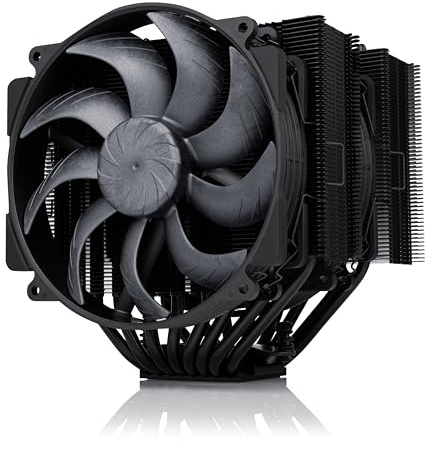 Noctua NH-D15 G2 chromax.black Premium Dual Tower CPU-Kühler für AMD AM5/AM4 und Intel LGA1851/LGA1700/LGA1200 (Schwarz)