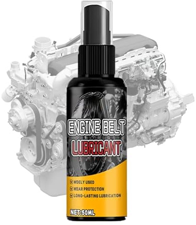 Spray Condizionante Cinghie Automobilistiche - Lubrificante Condizionante per Motori da 100ml - per la di Trasmissione del Motore Auto | per Auto SUV Camper Furgoni Officina e Garage