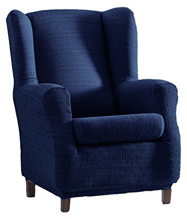 Eysa Aquiles elastisch sofa überwurf ohrensessel farbe 03-blau, Polyester-Baumwolle, 70-90cm/60-80cm/90-110 cm