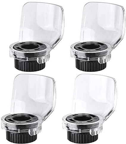 Mesee Pack of 4Pcs Rotary Tool Shield, Electric Grinder Protective Cover Guard Case Safety Electric Drill Protector Tool Attachment Accessory Fits Grinder for Metal Polishing Cutting Engraving