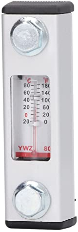 Indicatore di Livello Del Liquido Dell'Olio, Misuratore di Livello Del Liquido Dell'Olio Del Serbatoio Idraulico a Prova di Perdite Autosigillante, Display Intuitivo Chiaro, Anti Cracking