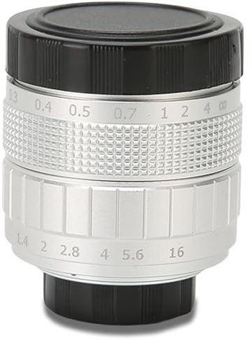 50 Mm F1,4 Festbrennweitenobjektiv mit Manueller Fokussierung und Einstellbarer Blende für Hochwertige Fotografie
