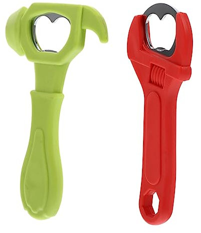 MOTHNUR 2pcs Cartoon Hammer Bottle Opener Fun and Practical Multi-Function Tool for Opening for Outdoor Events and Picnics