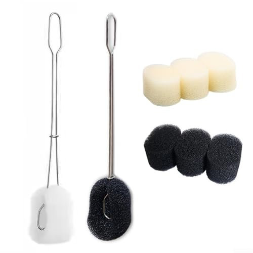Ergonomically Designed Soft Sponge Dish Cleaner For Safe Use on Fine Drinking Vessels (1)
