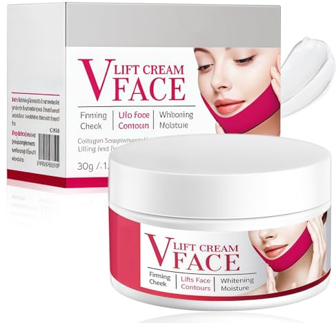 HOUSN Crema Rassodante Viso Liftante & Rimpolpante per Donna - Crema Antirughe con Effetto Tensore, Schiarente, Idratante Intensa e Anti-Età