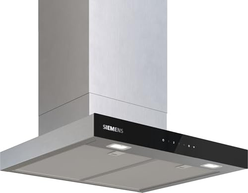 Siemens iQ500 Smarte Integrierte Wandesse 60 cm iQdrive-Motor LC67BDN30 | Made in Germany, Intensivstufe, LED Beleuchtung, LED-Beleuchtung, Leistungsprofile, Intervalllüftung, Doppelfiltersystem