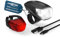 ANSMANN Fahrradlicht Set StVZO zugelassen mit CREE LED / 140 m Leuchtweite 35 Lux 170 Lumen IPX4 Akkubetrieben aufladbar über USB / Radlicht Set bestehend aus Vorderlicht & Rücklicht, rear