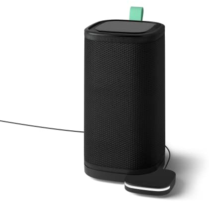 VITESY ETERIA Portable Air Purifier Without Filters to Change | -99% of Bacteria, Microbes, Mold, VOCs and Viruses | Capture Ambient Odors | Sustainable and MADE IN ITALY (Black)