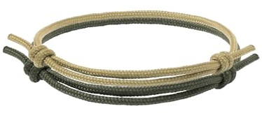Made by Nami Surfer-Armband Set für Herren & Damen • 2x Segeltau Handgemacht • Maritim & Minimalistisch • 100% Wasserfest & Verstellbar • Freundschaftsarmbänder