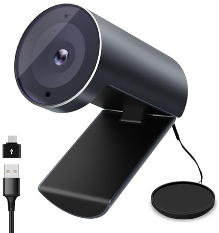 AISPEECH Webcam UVC40 4K HD Autofocus avec EPTZ, connectivité USB et deux microphones