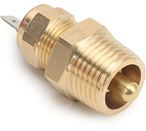 Motorkühler-Kühlgebläse-Thermostat-Temperaturschalter 3 8-Zoll-NPT-Gewinde 185 200 °F für 10 12 14 16-Zoll-Lüfter-Thermostatschalter Motorkühlgebläse-Temperaturschalter