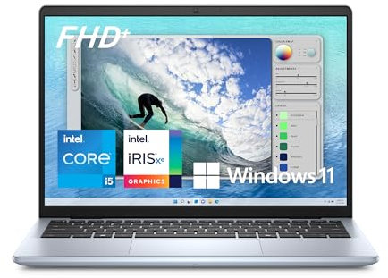 Dell Inspiron 14 7440 Portatile 14 Touchscreen 2-in-1 FHD+ (1920x1200), Intel Core i5, 16GB Memoria, 512 SSD, Windows 11 Home, italiano, Ice Blue