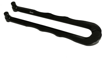 SEIWEI - Chiave a bussola regolabile, 8 mm, gamma di apertura 3-8 mm, pinze universali rotanti per dadi tondi con fori, strumento per dadi tondi