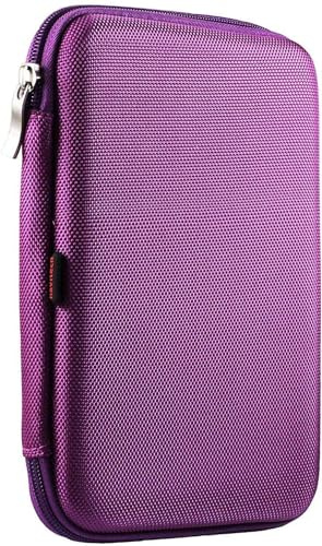 Navitech Purple Hard Protective EVA Case Compatible With Samsung Galaxy Tab Active 5 5G 8GB 256GB Android 8 Tablet