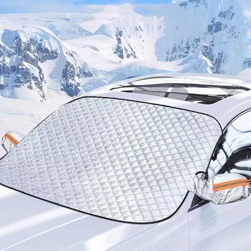 R-timer Windscreen Covers Frost for VW Golf 4 MK4 Jetta 1999-2007, Windshield Snow Cover Protector Waterproof Dustproof Sun Ice Snow