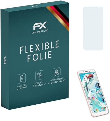 atFoliX Película Protectora compatible con Xiaomi Redmi 5 Plus Protector Película, ultra claro y flexible FX Lámina Protectora de Pantalla (3X)