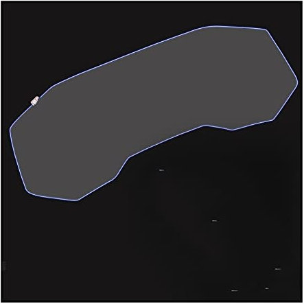 XHSM GPS Navi Schutzfolie Für Volkswagen für T-ROC 2017-2020 Auto Armaturenbrett Panel Tachometer Film Monitor Displayschutzfolie Instrumententafel Displayschutzfolie (Color : B)