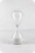 Lemonti Timeless Reloj de arena de cristal | 60 minutos en blanco | también en 10/15/30/45/60 min | como decoración para la oficina, la cocina y la hora para los niños…