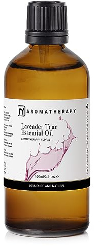 n2 Aromatherapy Lavendelöl - 100 ml | Natürliche Ätherisches Öl für Aroma Diffuser