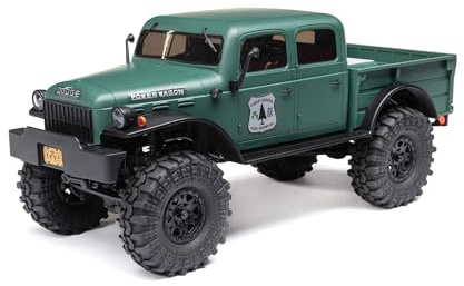 Axial RC Truck SCX24 40's 4-Türer Dodge Power Wagon Grün 1/24 4 Radantrieb RTR AXI00007T2