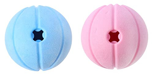 minkissy 2stücke Interaktive Hundespielzeuge Für Welpen Langlebige Kauspielzeuge Mit Geräuschfunktion Molarspielzeug Und Blau Für Zahn Und Kaubedürfnis Von Hunden