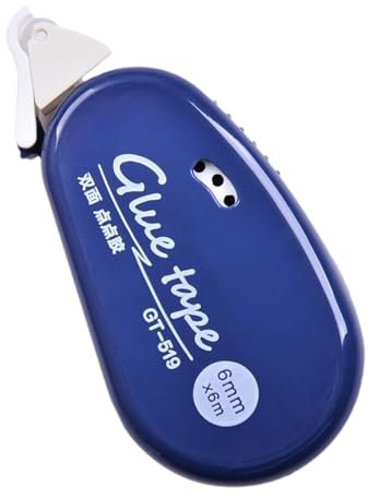 Rullo A Nastro A Doppia Faccia - Rullo A Nastro A Doppia Faccia, A Doppio Lato Adesivo A Nastro Corridore | Scrapbooking Dispenser Per Colla Adeguato, Rullo Adesivo Per Bambini, Ragazze, Donne, Tutte